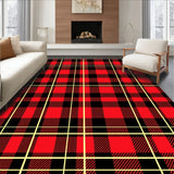 Buffalo Check Heritage with Festive Plaid Accents(Red)