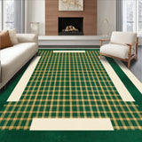 Geometric Haven with Deep Green Accents(Green)