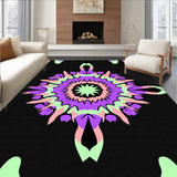 Abstract Burst with Symmetrical Radiating (Purple) - ODIKA