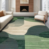 Elevated Entryway with Braided Design and Earthy Tones(Green)