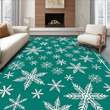 Elegant Yuletide Snowfall Corridor Adornment(Green)