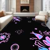 Magical Fairytale Wonderland Dreamy Ethereal Swirl Constellation Design(Black)