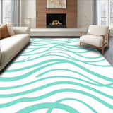 Abstract Zen Garden Wave Symphony (Blue)