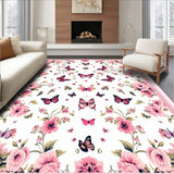 Bright Cheerful Floral Dreamscape(White)