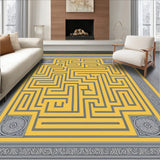 Byzantine Labyrinth Ornate Embellished(Yellow)