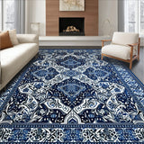 Elegant Deep And Silver Abstract Featuring Unique(Blue)