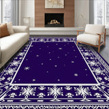 Enchanted Frosty Night Sky Celestial Sparkling Mystical(Purple)