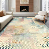 Contemporary Beige Cow Abstract Animal Print Area(Beige)