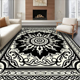 Medallion Abstract Boho Style (Black)