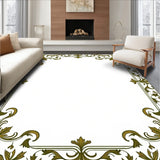 Victorian Brocade Flourish Opulent Tapestry Grandeur (Green)