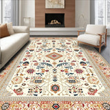 Beige Boho Bathroom for Tub Shower(Ivory)