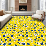 Cheerful Sunflower Shaggy Accent(Yellow)
