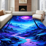 Bright UV Reactive Dreamscape(Purple)