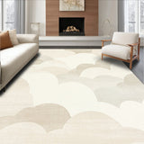 Elegant Cloud Shag Area Dreamscape Floor(Beige)