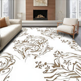 Enchanted Garden Lattice Luxe Subtle Decorative Fashionable(Brown)