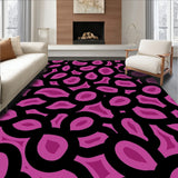 Plum Haze Abstract Animal Inspired Spotted Design(Pink)