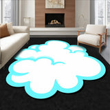 Dreamy Sky Heavenly Plush Surface Decorative Accent(White)