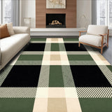 Buffalo Plaid Welcome with Traditional Lumberjack Check(Green)