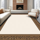 Interlocking Classic Borders with Contemporary Motifs(Brown)