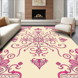 Heritage Revival Arabesque Swirl Symphony(Pink)