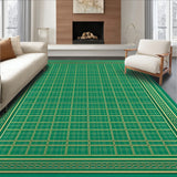 Emerald Geometric Elegance(Green)