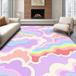 Enchanted Dreamscape Swirl with Whimsical Cloud Formations (Purple) - ODIKA