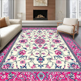 Vibrant Artful Floral Composition(White)