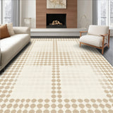Artistic Area with Geometric Design for Stylish Accents(Beige)