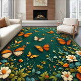 Vibrant Floral Boho Symphony(Green)