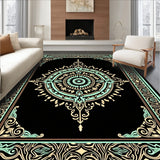 Medallion Symmetrical Ornate Traditional (Black) - ODIKA