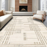 Elegant Beige Low Pile for Easy Cleaning and Maintenance(Beige)