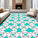 Stylized with Contrasting Frame Lines (Blue)