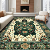 Vintage Turtle Design Area for(Beige)