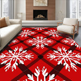 Joyful Tartan Celebration Crystal Yuletide Aesthetic Decorative(Red)
