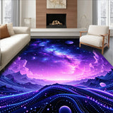 Dynamic Astral Color Burst Layout(Purple)