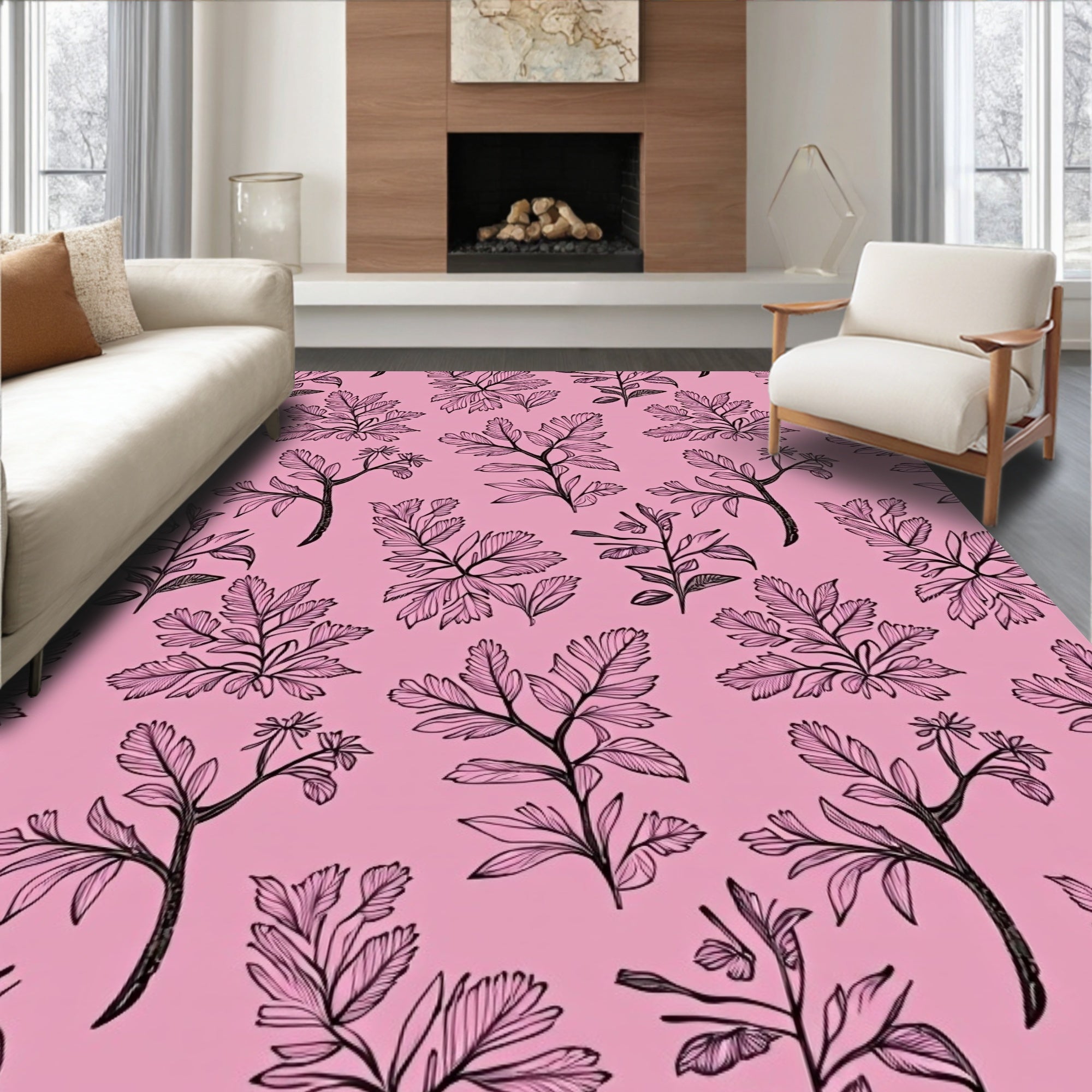 Elegant Herbarium Naturalist Study (Pink) - ODIKA