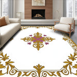 Damask Tapestry with Classical European Ornamental (Gold) - ODIKA