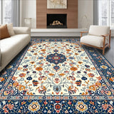 Bright Floral Design with Character(Ivory)