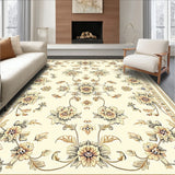 Foldable Hallway Featuring a Delicate Floral Medallion(Beige)