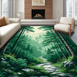 Stylish Dreamy Nature Scene(Green)