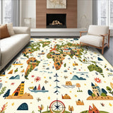 Adventure Time World Atlas Circle for Play and Learn Sessions(Green)