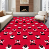 Festive Reindeer Tapestry Holiday(Red)