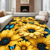 Earthy Floral Circular Style(Yellow)