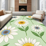 Rustic Farmhouse Bloom Watercolor Artistry Pastoral Illustration (White) - ODIKA