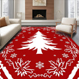 Wintry Wonderland Spruce Blossom Greeting Floor(Red)