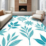 Enchanted Garden Botanical Floral Delicate Nature Inspired Serene (Blue) - ODIKA