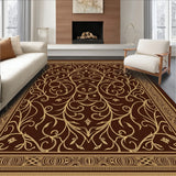 Elegant Floral Vine Trellis(Brown)