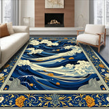 Beige Ocean Wave(Blue)