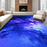 Radiant Cosmic Wave Illustration(Blue)