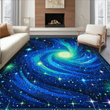 Striking Celestial Whirlwind Artwork(Blue)